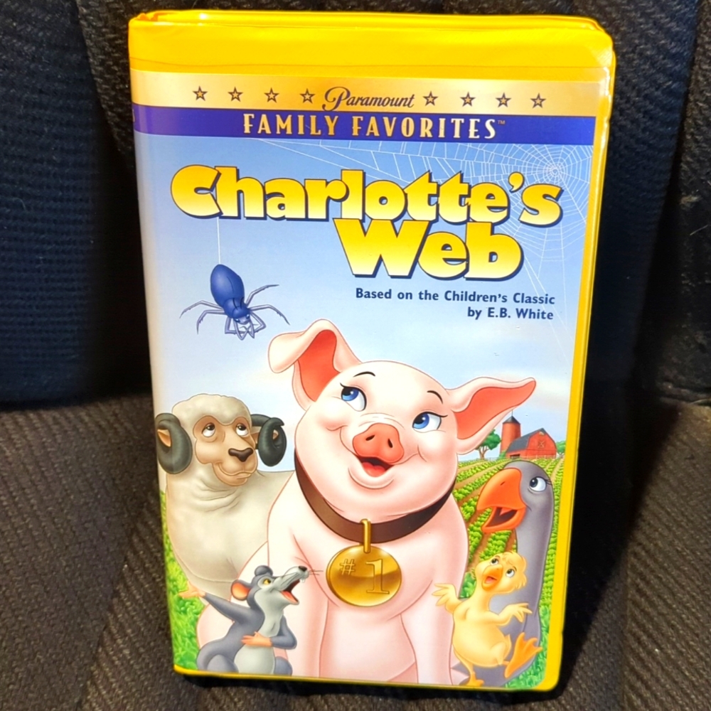 Charlottes Web (VHS, 1972) Paramount Family Favorites